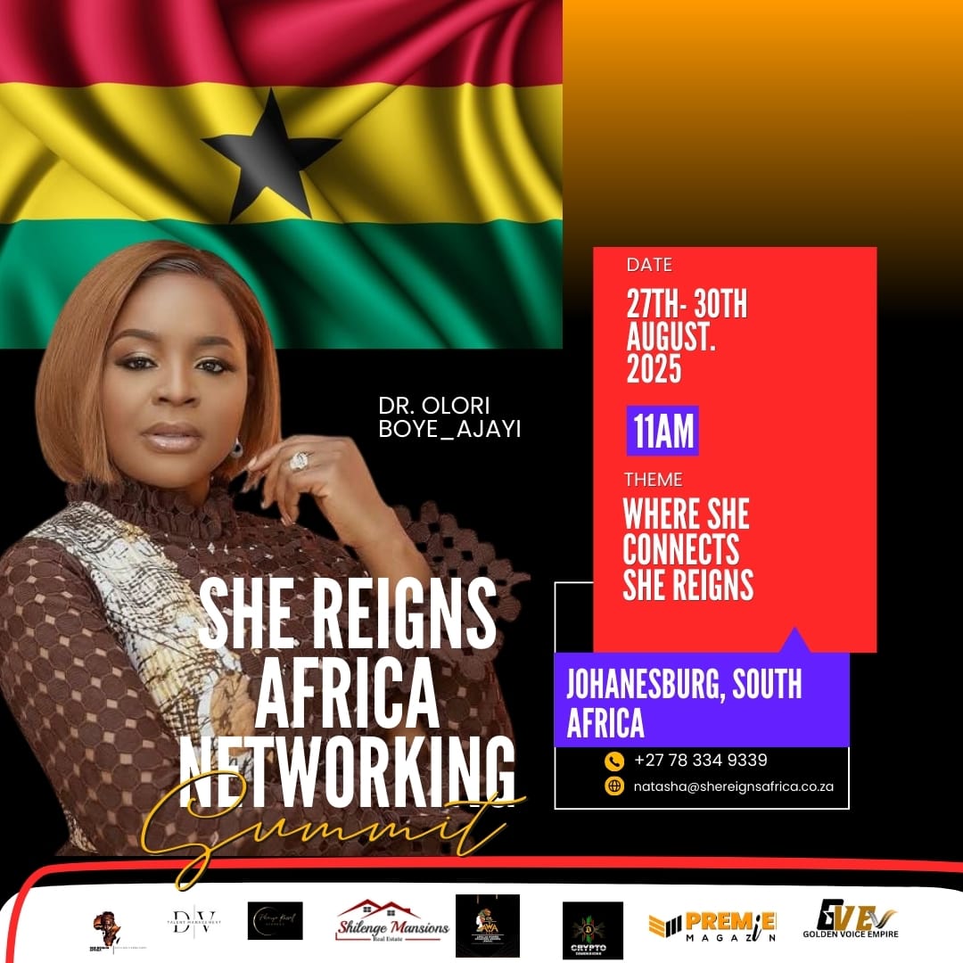 SheReign Africa 2025 speaker poster three