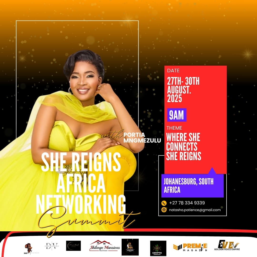 SheReign Africa 2025 summit poster one