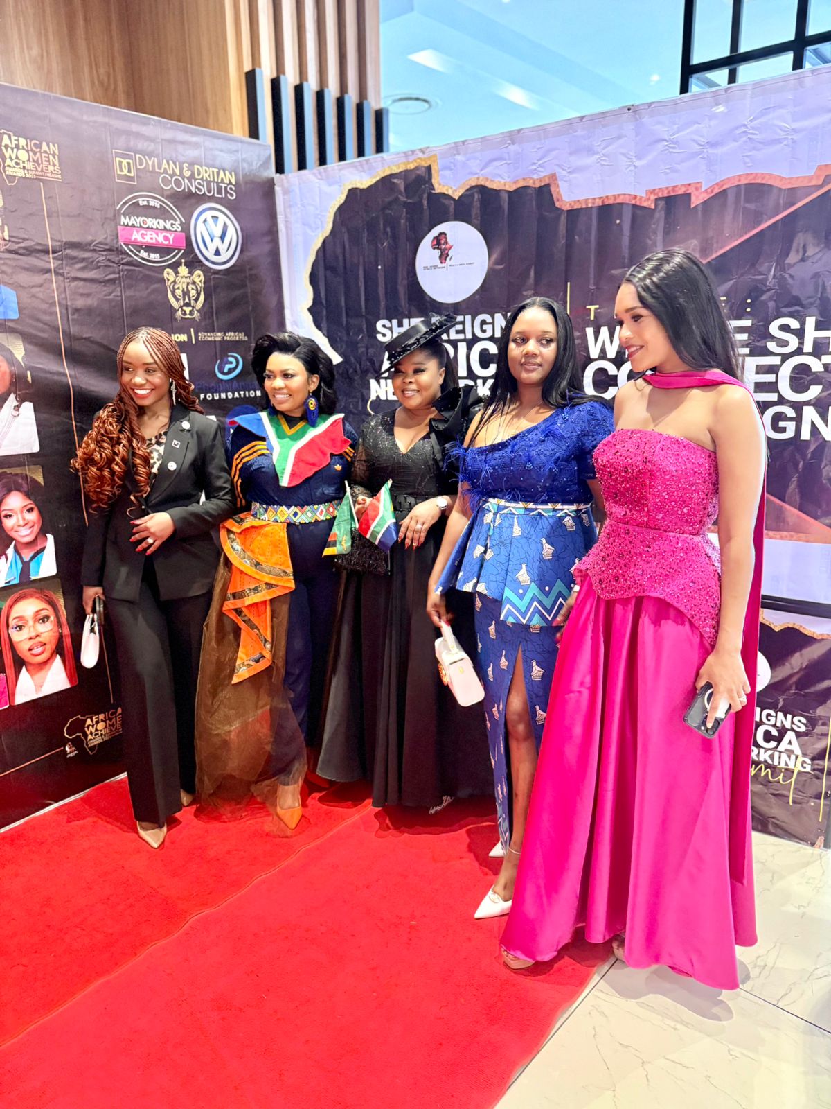 A red carpet lineup from the SheReign Africa summit